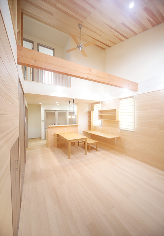 住工房Kの施工事例_こだわりの内装